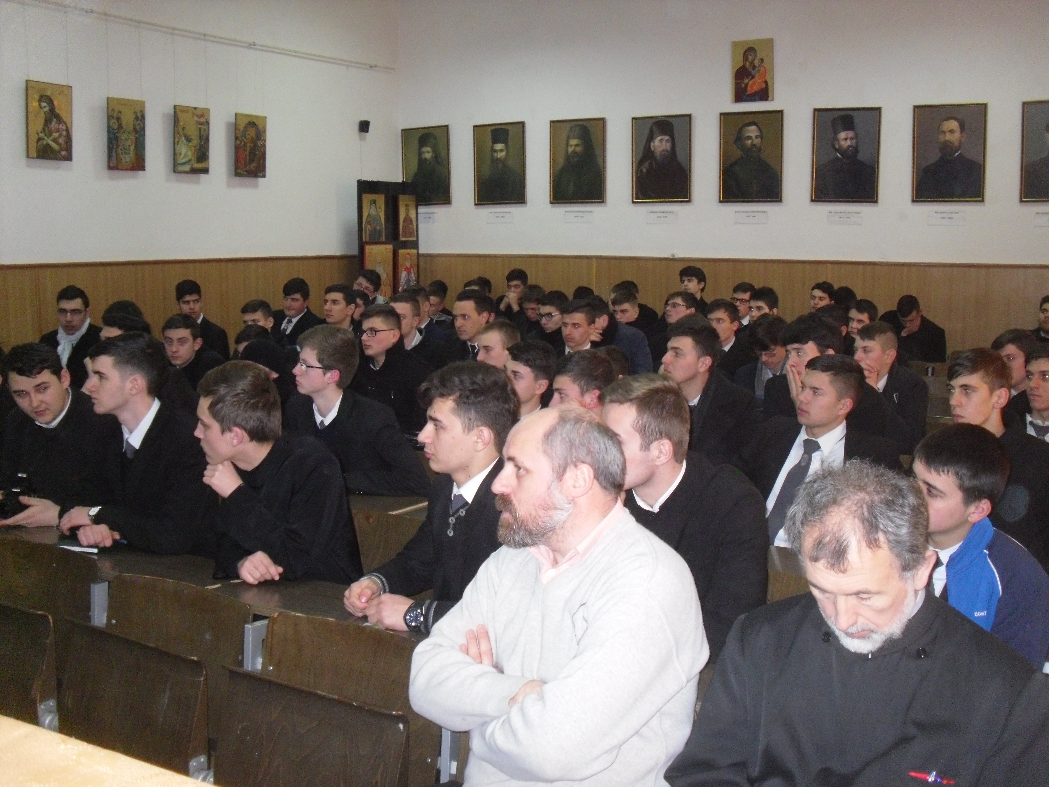 Prezentare carte la Seminarul Teologic Ortodox „Sf Andrei” din Galați